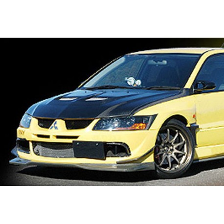 Mitsubishi Lancer Evo 8 '03 Varis style Front Skirt