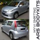 Perodua Myvi '05 BS style Body Kit