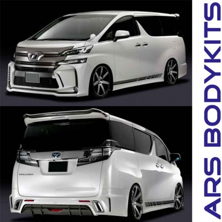 Toyota Vellfire AH30 '16 Silk Blaze Glanzen style Body Kit