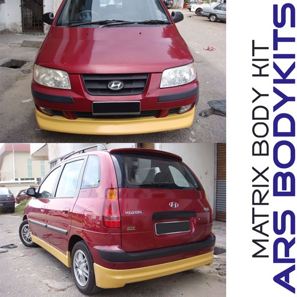 Hyundai Matrix 02 BM style Body Kit Trilogy Aero Sdn Bhd