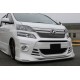 Toyota Vellfire '13 RF style Front Skirt