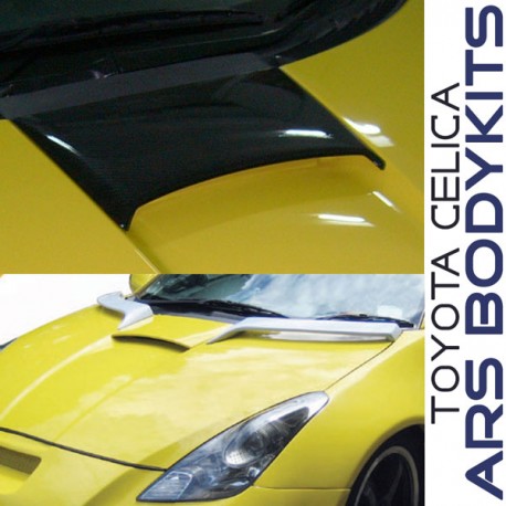Toyota Celica '01 ARS style Air Scoop & Bonnet Wing