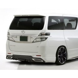 Toyota Vellfire Z Spec '13 Wald style Rear Skirt