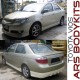 Toyota Vios '06 W-A style Body Kit