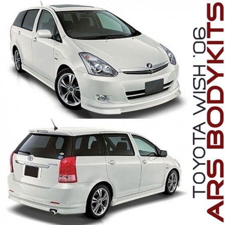 Toyota Wish '06 WL style Body Kit