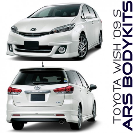 Toyota Wish S Spec '09 AMT-B style Body Kit
