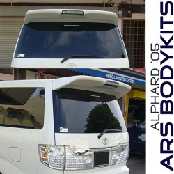Toyota Alphard '05 G FL style Roof Spoiler