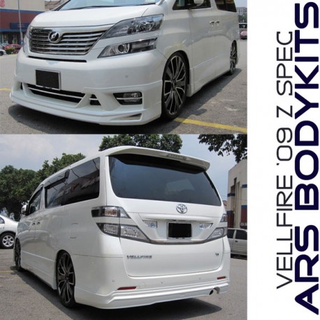 Toyota Vellfire Z Spec '09 AMT-B style Body Kit