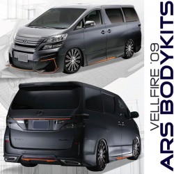 Toyota Vellfire '12 Wald Black Bison style Body Kit