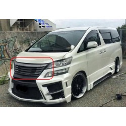 Toyota Vellfire '14 Black Pearl style Front Grille