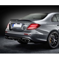 Mercedes Benz W213 AMG E63 Style Rear Diffuser with Tailpipes
