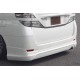 Toyota Vellfire Z Crave style Rear Skirt