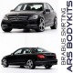Mercedes Benz C-Class W204 FL '10 Brabus style Body Kit