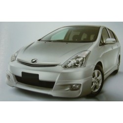 Toyota Wish '06 ASP style Front Skirt