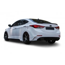 Hyundai Elantra '14 Z style Rear Skirt
