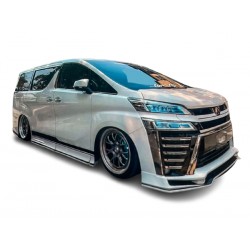 Toyota Vellfire FL Aerobody '18 KH style Front Skirt