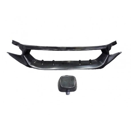 Honda Civic FC J'S Racing Sport style Front Grille & Logo Panel
