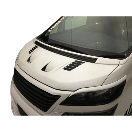 Toyota Vellfire '08 -'14 AH20 Sixth Sense style Bonnet / Bonnet Wing / Eyelid
