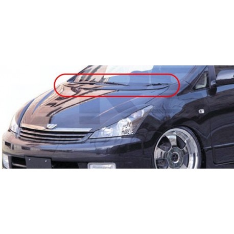 Toyota Wish '03 FL style Bonnet Wing