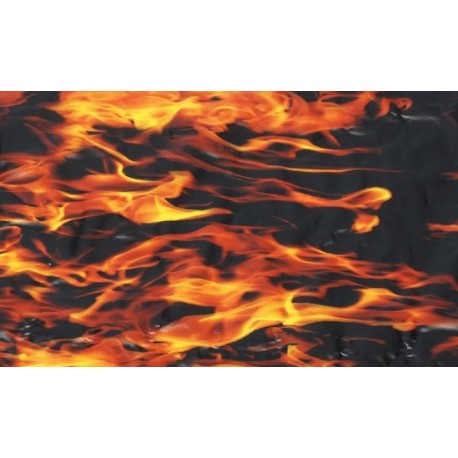 Hydrographics Film Flame Pattern