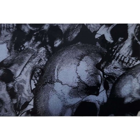 Hydrographics Film Skull Pattern