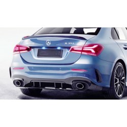 Mercedes Benz A-class W177 A35 Rear Diffuser with Tailpipes