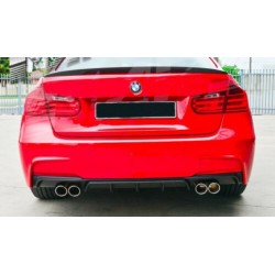 BMW 3 Series F30 M Performance style Rear Diffuser