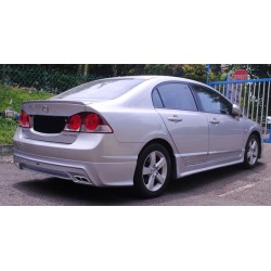 Honda Civic FD C Rear Skirt