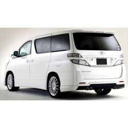 Toyota Vellfire Tom's style Rear Skirt